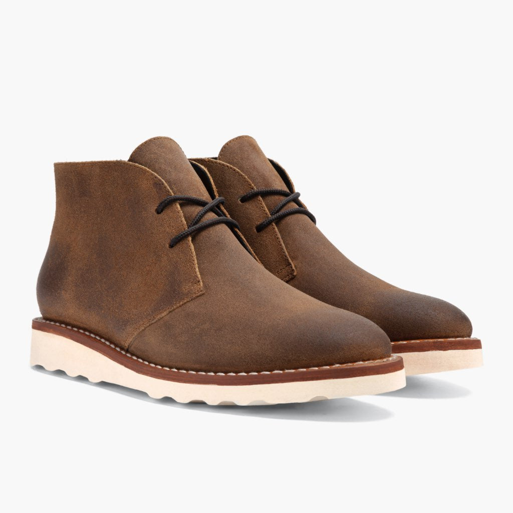 Scout Safari Skórzane trzewiki Męska For Men in Classic Full-Grain Leather - Widok z profilu | Kup online w oficjalnym sklepie