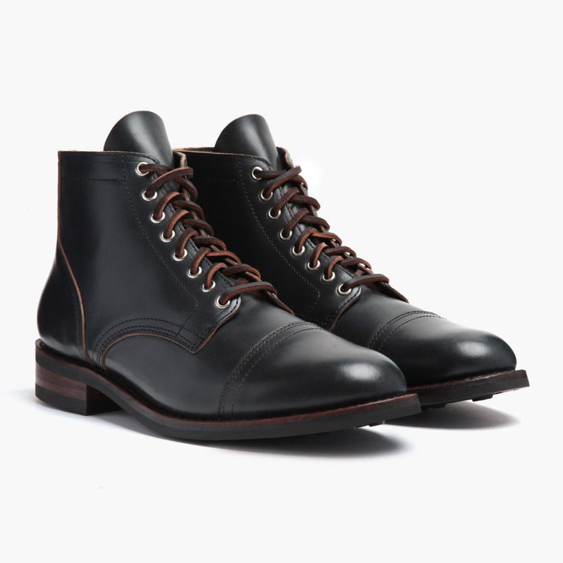 Vanguard Indigo Leather Boots Męska