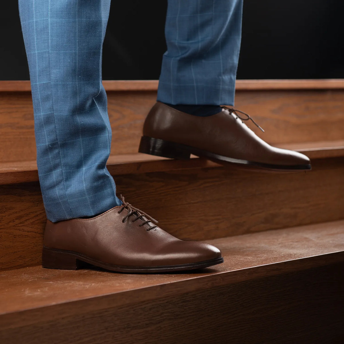 Orlaven Director Wholecut Brązowy Skórzane buty Męska footwear image 10