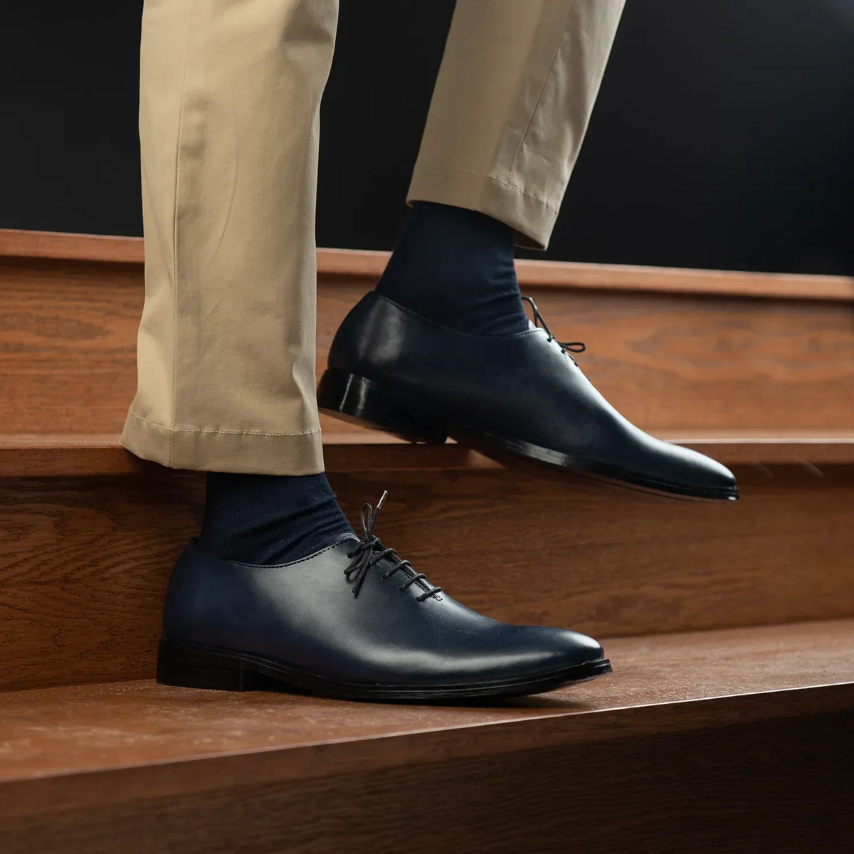 Orlaven Director Wholecut Midnight Niebieski Skórzane buty Męska footwear image 10