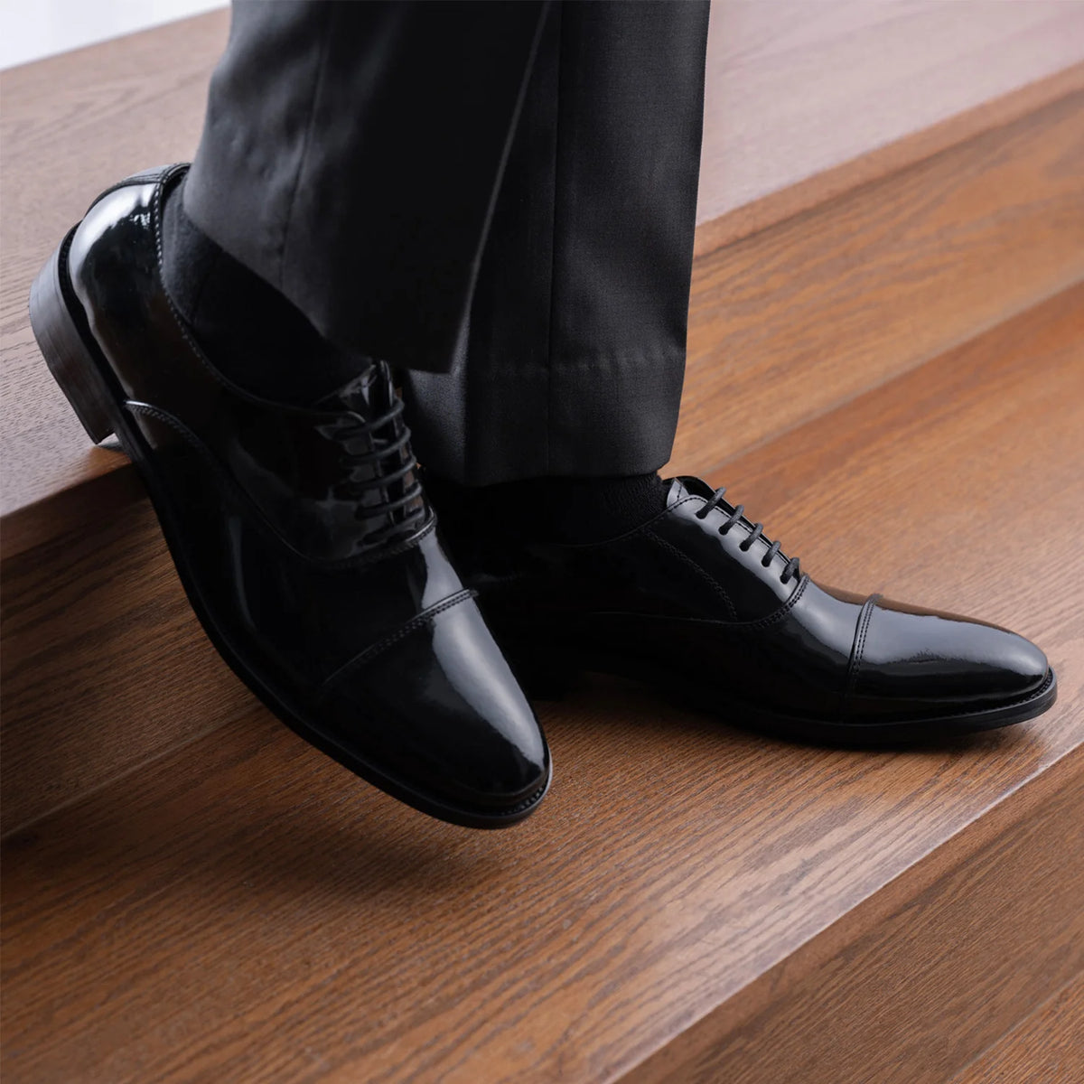 Orlaven Professor Oxford Czarny Skórzane buty Męska footwear image 9
