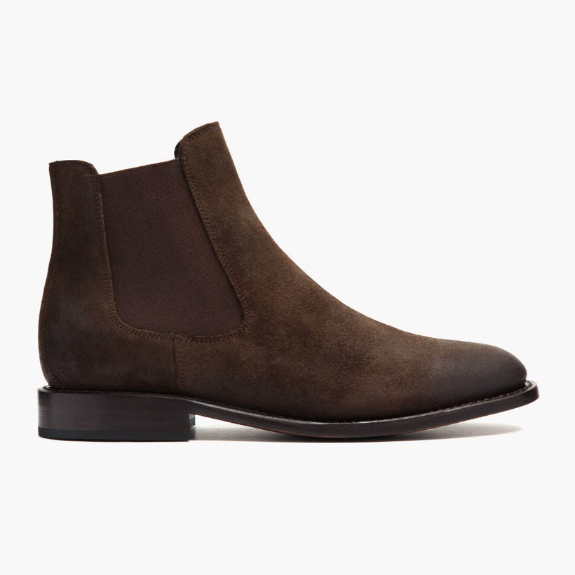 Cavalier Dark Brązowa Leather Boots Męska