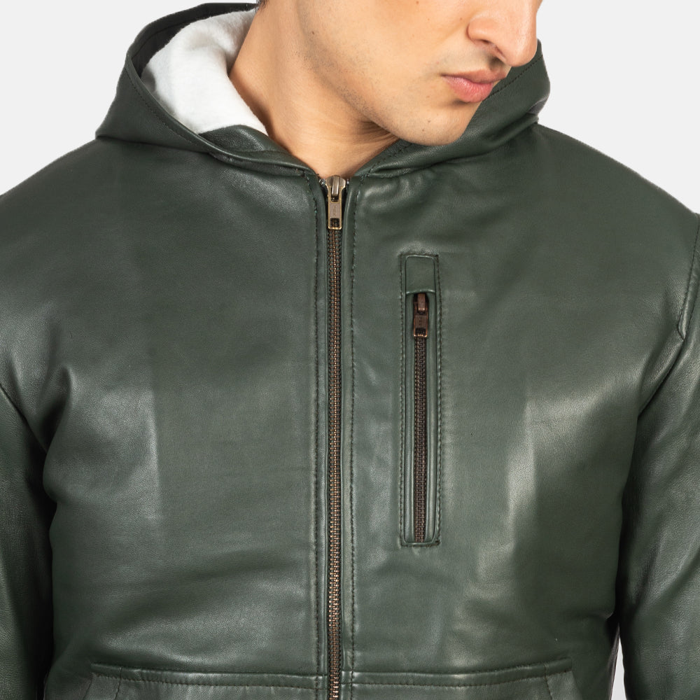 Baston Skórzana Kurtka Bomberka Męska – alternate product view 6