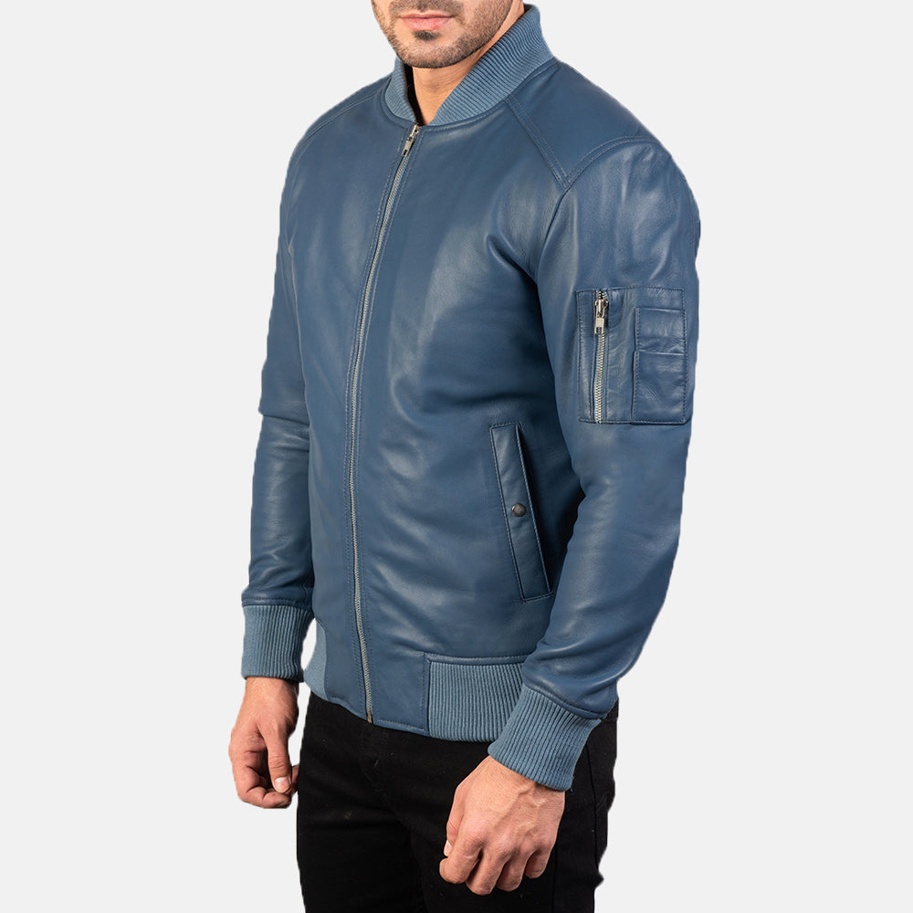 
Bomia MA-1 Skórzana Kurtka Bomberka Męska – alternate product view 2