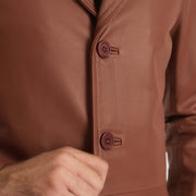 
Classmith Skórzany Płaszcz Męska – alternate product view 6
