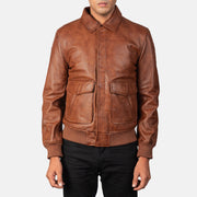 Coffmen Skórzana Kurtka Bomberka Męska – alternate product view 4