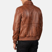 Coffmen Skórzana Kurtka Bomberka Męska – alternate product view 5