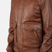 Coffmen Skórzana Kurtka Bomberka Męska – alternate product view 6