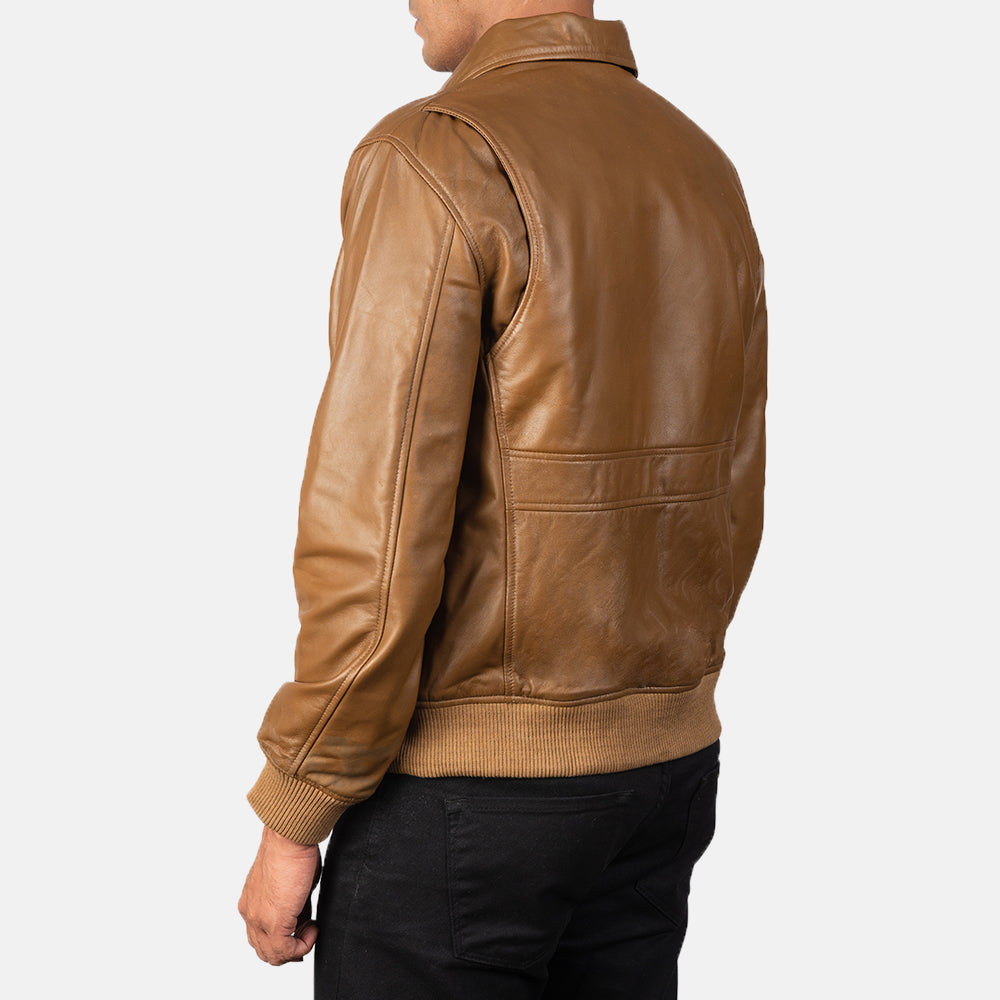 Coffmen Skórzana Kurtka Bomberka Męska – alternate product view 5