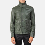 Columbus Skórzana Kurtka Bomberka Męska – alternate product view 4