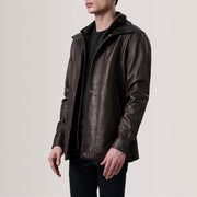 Connor Skórzany Płaszcz Męska – alternate product view 3