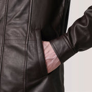 Connor Skórzany Płaszcz Męska – alternate product view 6