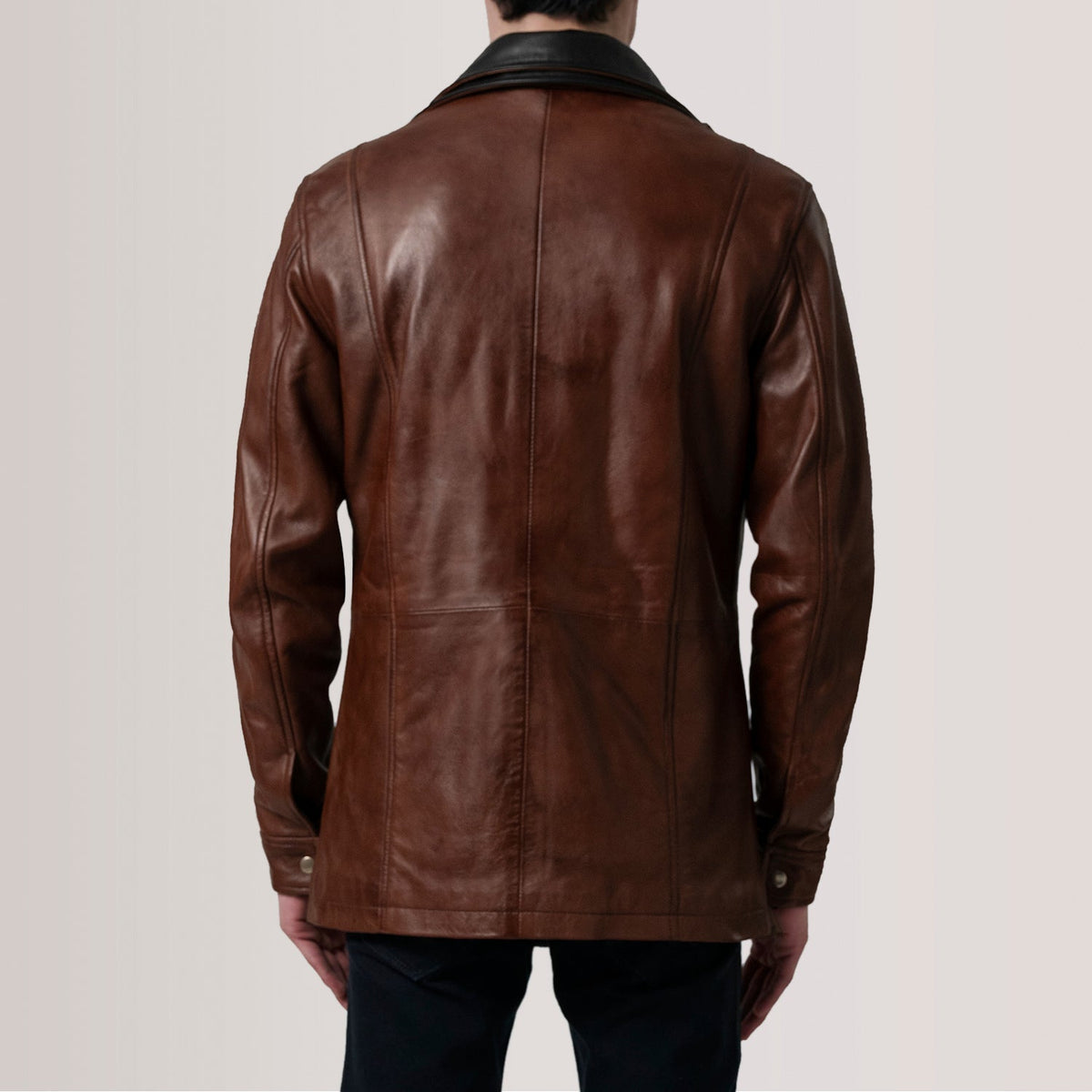 Connor Skórzany Płaszcz Męska – alternate product view 4
