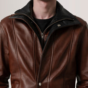 Connor Skórzany Płaszcz Męska – alternate product view 6