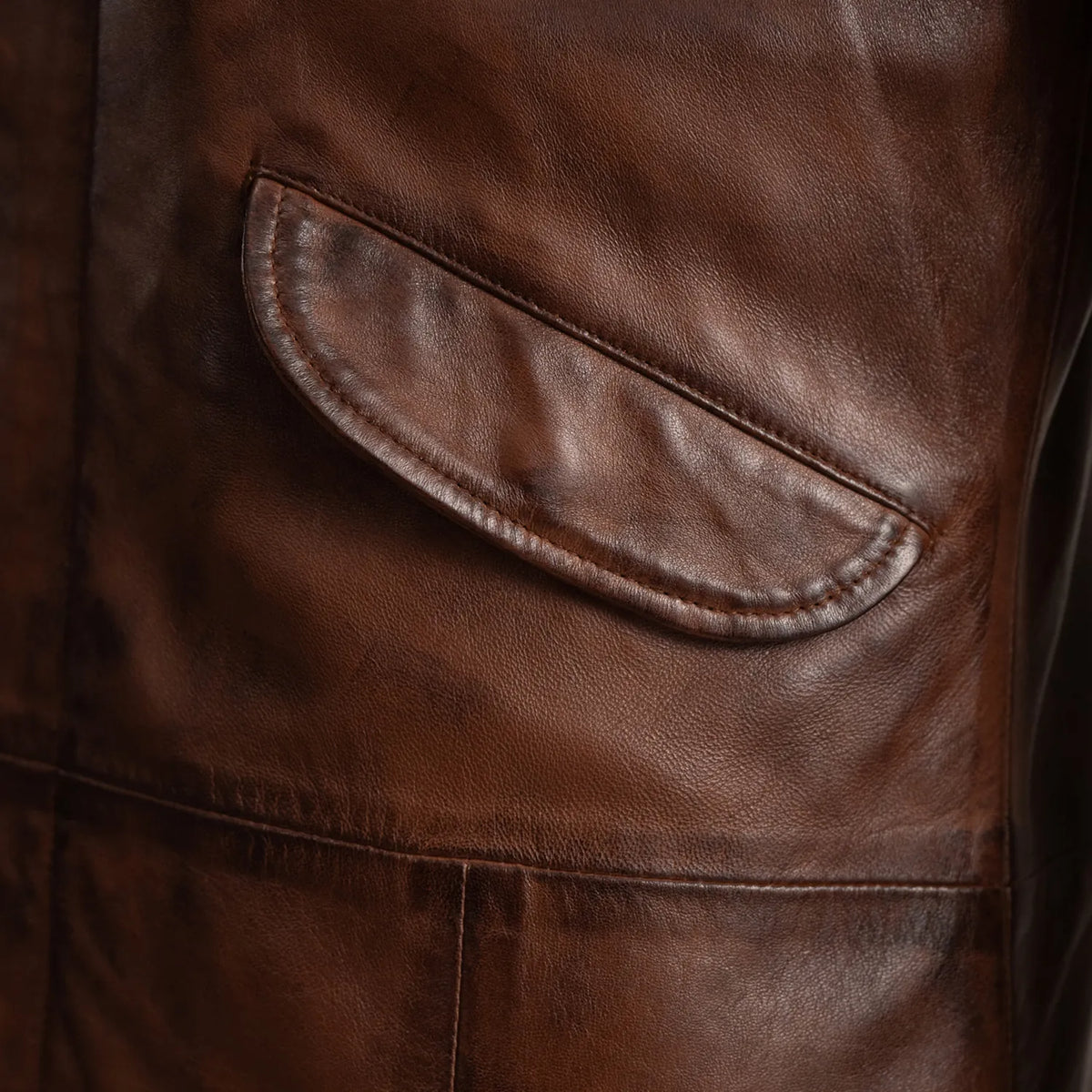 Delvin Kurtka Skórzana Męska – alternate product view 6