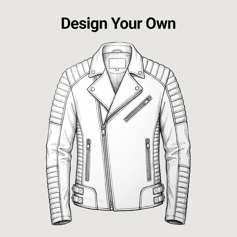 Design Your Own Kurtka Skórzana Damska