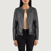
Elixir Collarless Kurtka Skórzana Damska – alternate product view 1