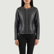 
Elixir Collarless Kurtka Skórzana Damska – alternate product view 4