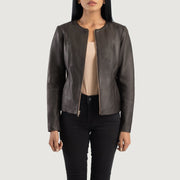 
Elixir Collarless Kurtka Skórzana Damska – alternate product view 1