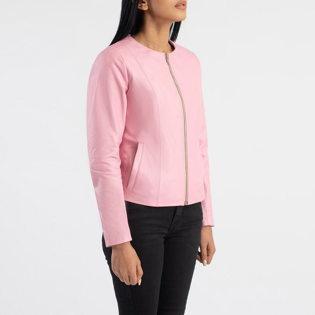 
Elixir Collarless Kurtka Skórzana Damska – alternate product view 2