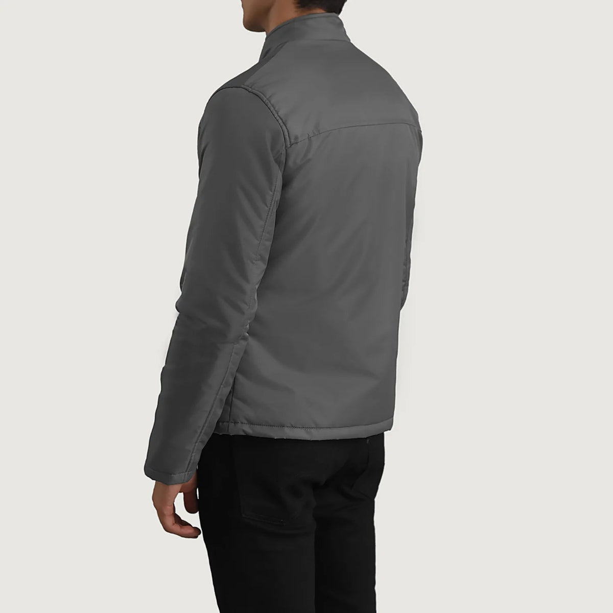 Authentic Full-Grain Leather Grain Texture & Heavy-Duty Seam Stitching Detail