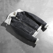 Fiona Hooded Kożuch Skórzany Damska – alternate product view 7
