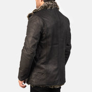 Furlong Skórzany Płaszcz Beige Skórzany Płaszcz Męska – alternate product view 5