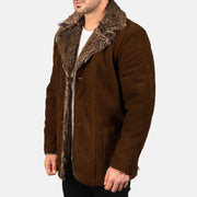 Furlong Skórzany Płaszcz Beige Skórzany Płaszcz Męska – alternate product view 2