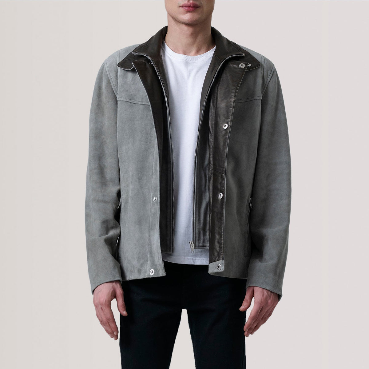 Henrik Kurtka Skórzana Męska – alternate product view 1