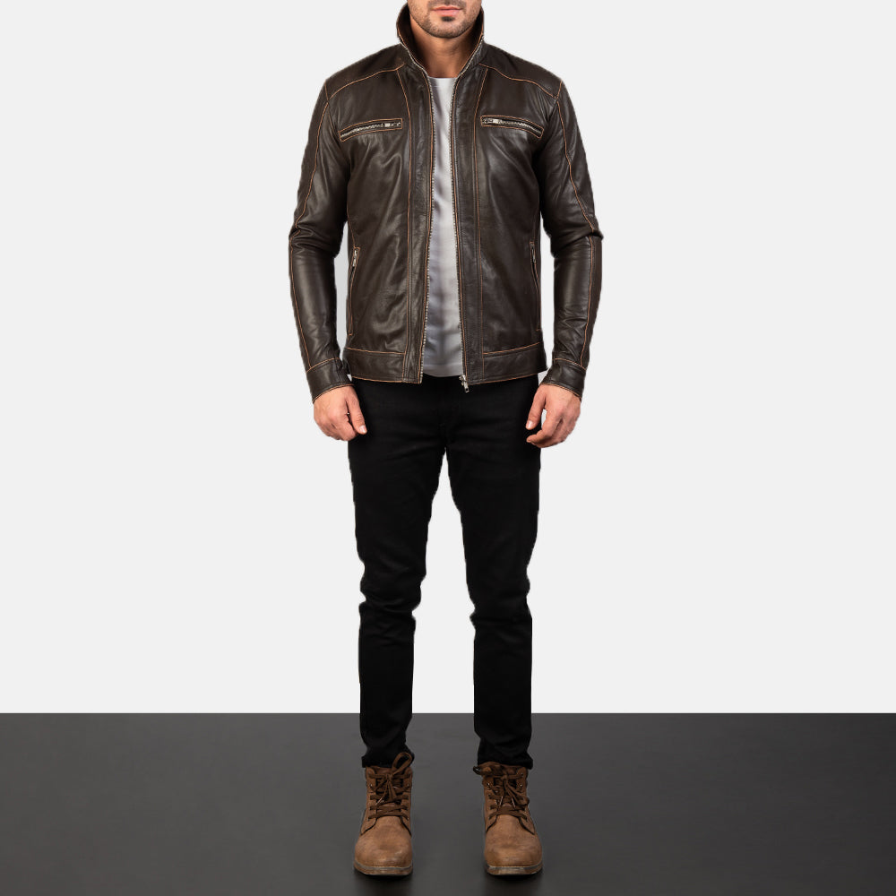 Hudson Skórzana Ramoneska Męska – alternate product view 3