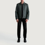 Inferno Leather Brown Jacket – alternate product view 4
