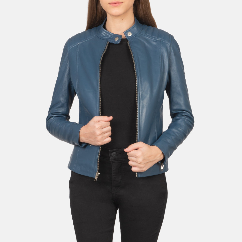 Kelsee Skórzana Ramoneska Damska – alternate product view 1
