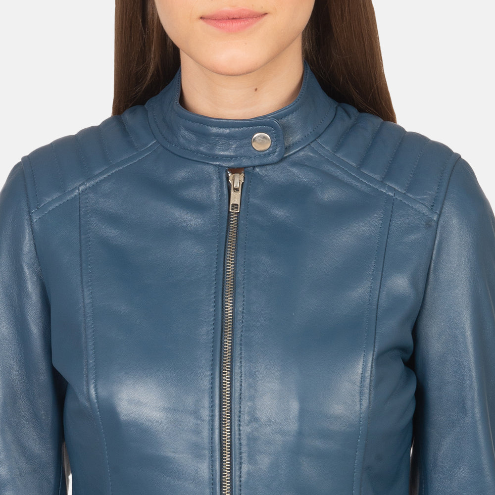 Kelsee Skórzana Ramoneska Damska – alternate product view 6