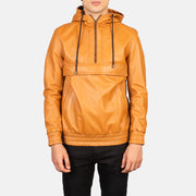 Kenton Hooded Kurtka Skórzana Męska – alternate product view 1