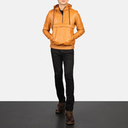 Kenton Hooded Kurtka Skórzana Męska – alternate product view 3