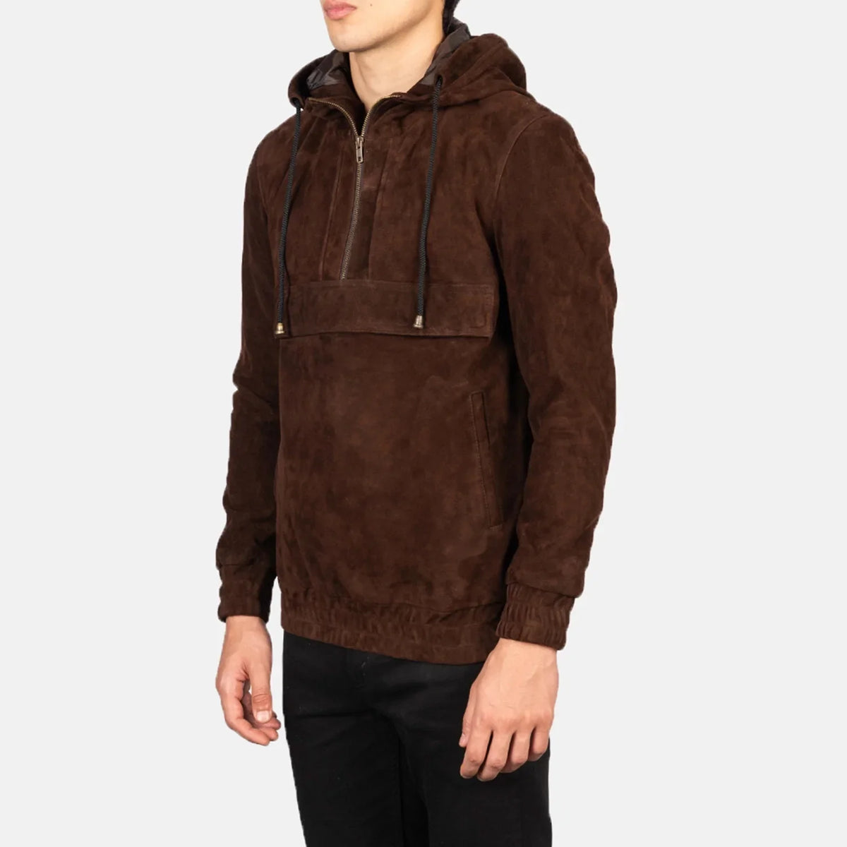 Kenton Hooded Kurtka Skórzana Męska – alternate product view 2