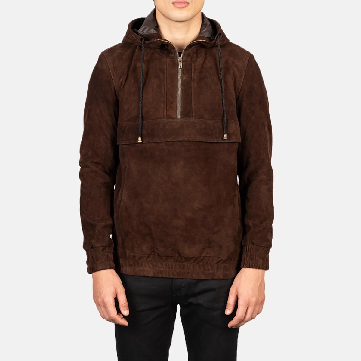 Kenton Hooded Kurtka Skórzana Męska – alternate product view 4