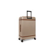 Tailored Rib Cuffs &amp; Hem Craftsmanship Construction Detail on Large Suitcase Zuna Damska