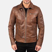 Lavendard Skórzana Ramoneska Męska – alternate product view 3