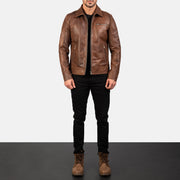 Lavendard Skórzana Ramoneska Męska – alternate product view 4