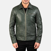 Lavendard Skórzana Ramoneska Męska – alternate product view 3