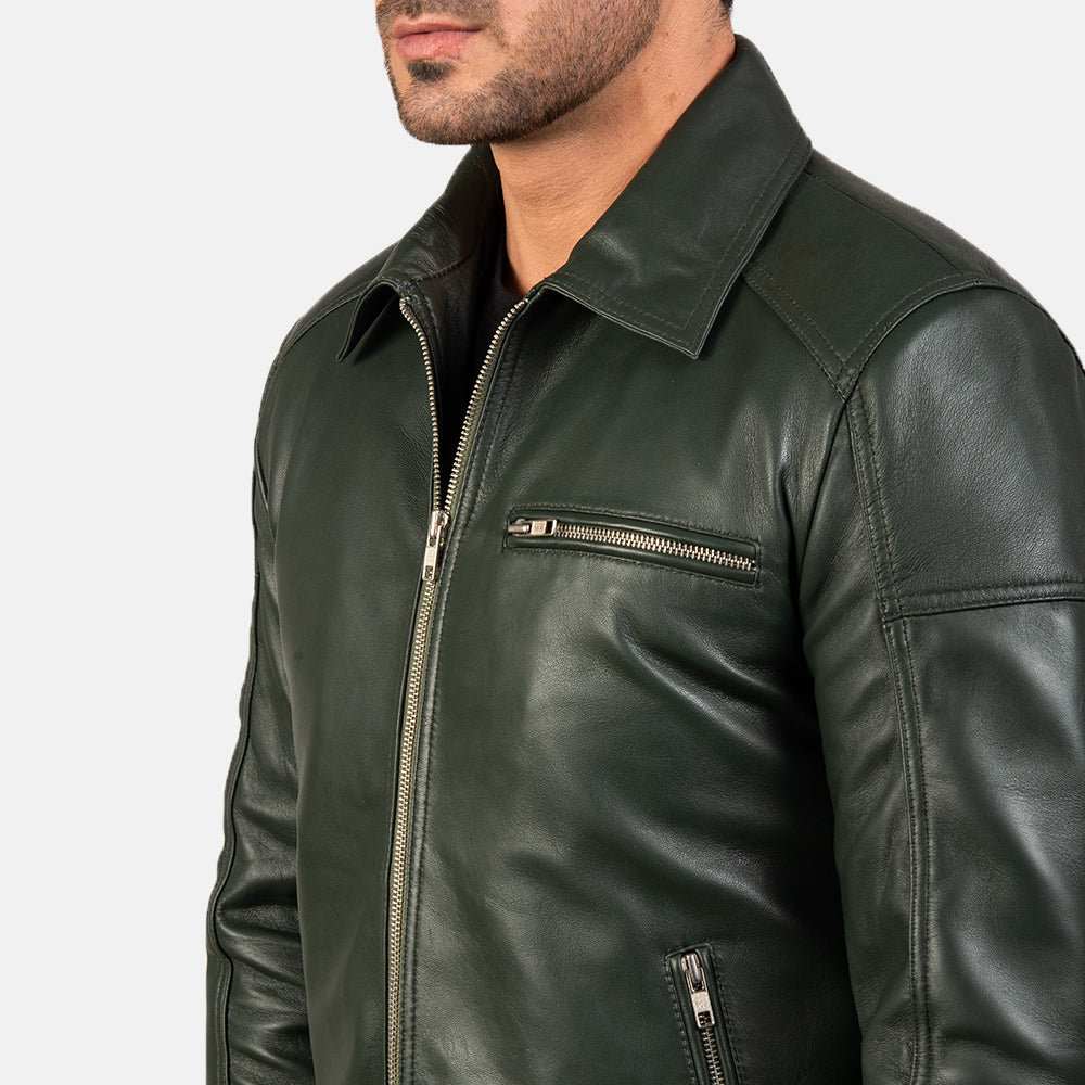 Lavendard Skórzana Ramoneska Męska – alternate product view 5