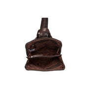 Amanda Full-Grain Leather Backpack Damska – alternate product view 3