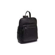 Floran Full-Grain Leather Backpack Damska in Classic 100% Full-Grain Leather - Full Exterior Front Profile View | Buy Online