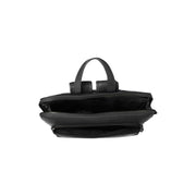 Solid Antique Brass Hardware &amp; Heavy-Duty Dual Zipper Detail on Fornella Full-Grain Leather Backpack Damska