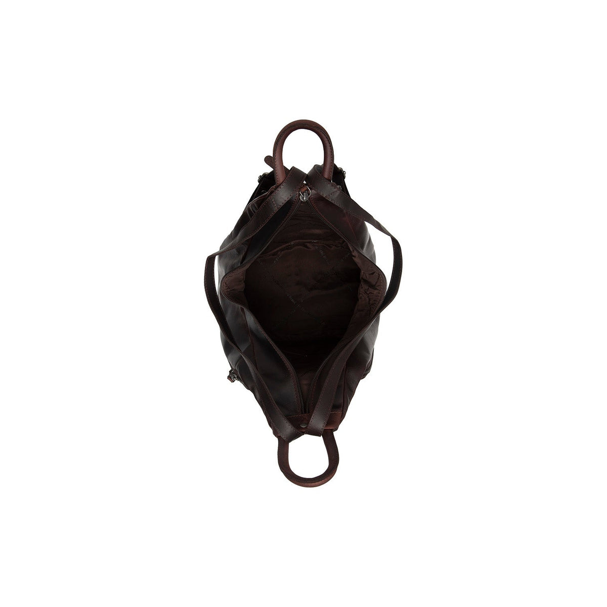 Howard Full-Grain Leather Backpack Damska – alternate product view 3