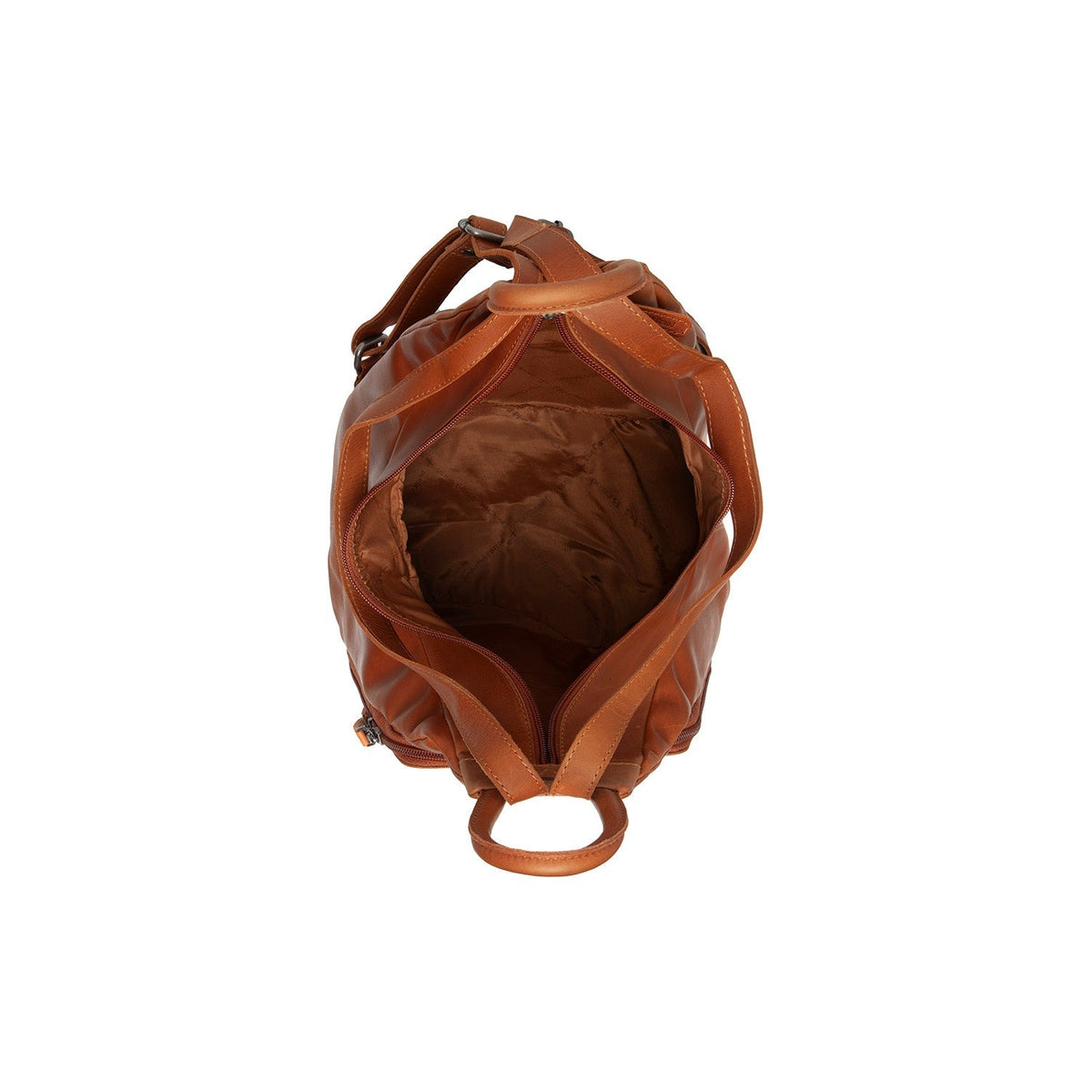 Howard Full-Grain Leather Backpack Damska – alternate product view 3