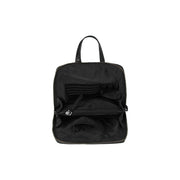 Solid Antique Brass Hardware &amp; Heavy-Duty Dual Zipper Detail on Linford Full-Grain Leather Backpack Damska