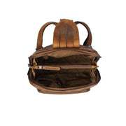 Naomi Full-Grain Leather Backpack Damska – alternate product view 3