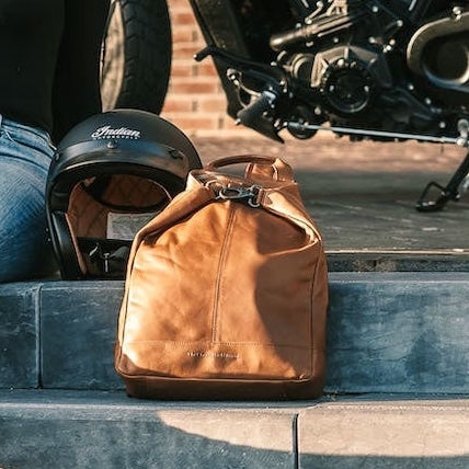 Saar Full-Grain Leather Backpack Damska – alternate product view 2